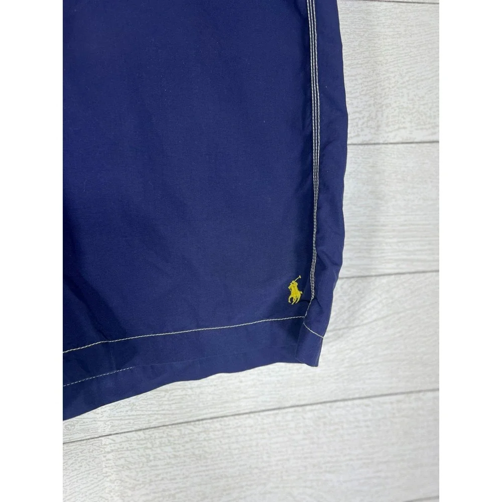 Polo Ralph Lauren XL Marine Blue Board Short Lined Swimsuit Trunks Swimwear
